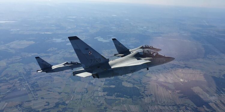 Leonardo delivered final batch of four M-346 aircraft to Polish Air Force