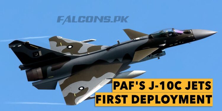 PAF's J-10C jets First deployment in Air Exercise with China