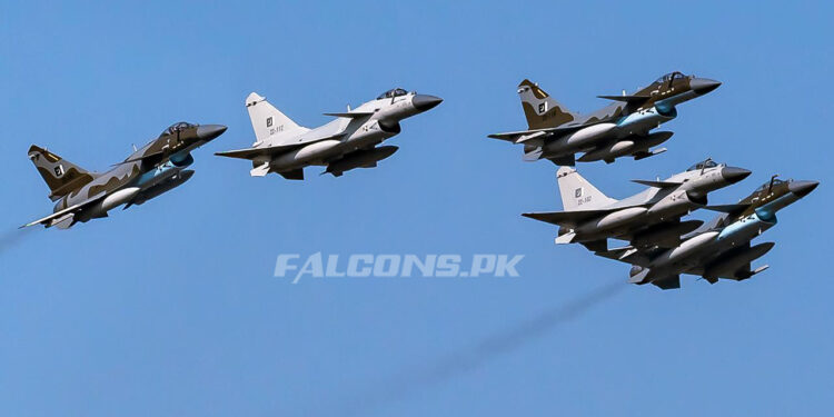 Pakistan, China launch joint air exercise featuring Chinese warplanes on both sides (Photo by Faisal Javed)