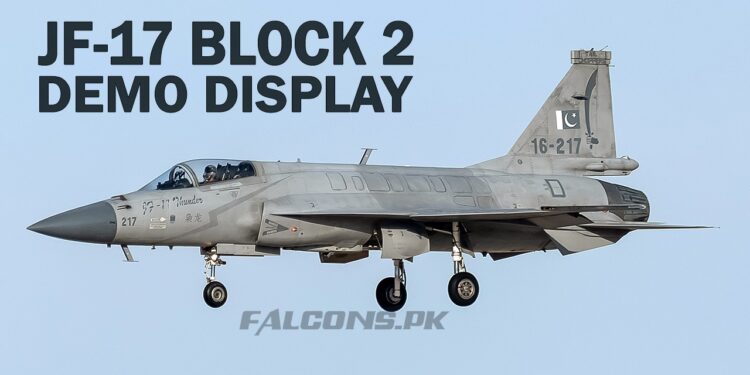 PAF JF-17 Block 2 | Wg Cdr Sibtain Akhtar Demo Pilot | Dubai Airshow 2023 Day 1