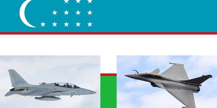 Uzbekistan eyes French Rafale Multi-role Fighter or Korean FA-50 Light Combat Aircraft