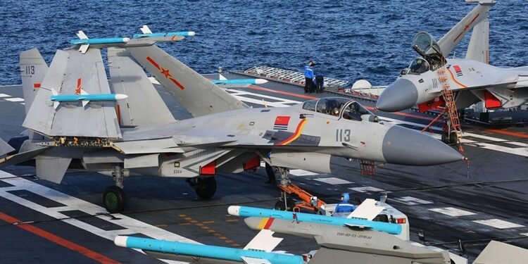 China develops new J-15T carrier-borne fighter jet