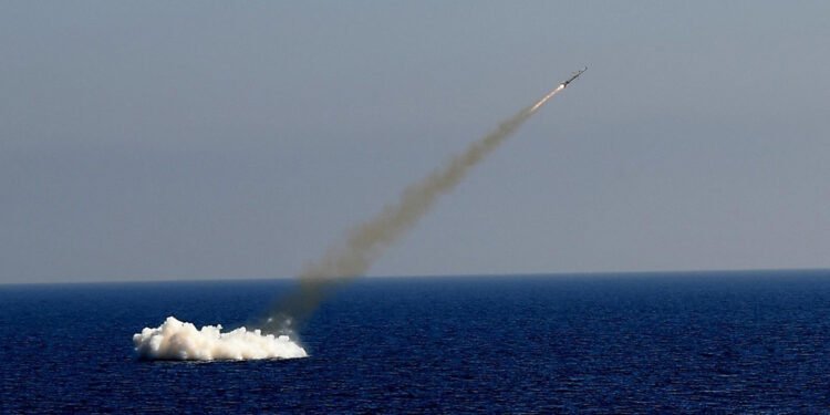 Turkish Navy test-fires submarine-launched version of Atmaca missile for the first time