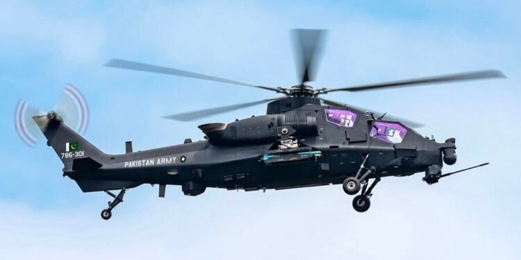 Pakistan received first Z-10ME attack helicopter from China